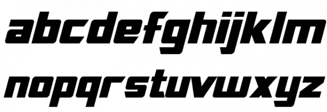 TransRobotics Italic Font Litere mici
