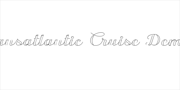 Transatlantic Cruise Demo Logo