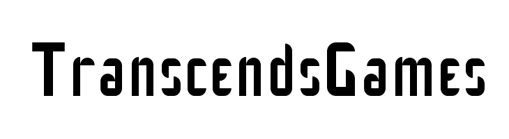 Transcends Games Font
