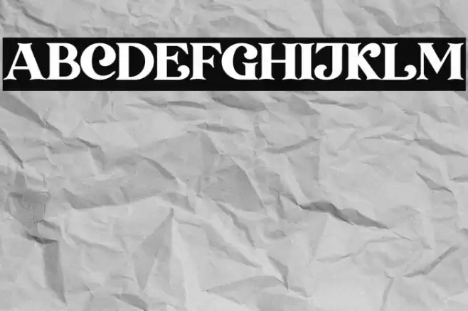 Transcity Font examples