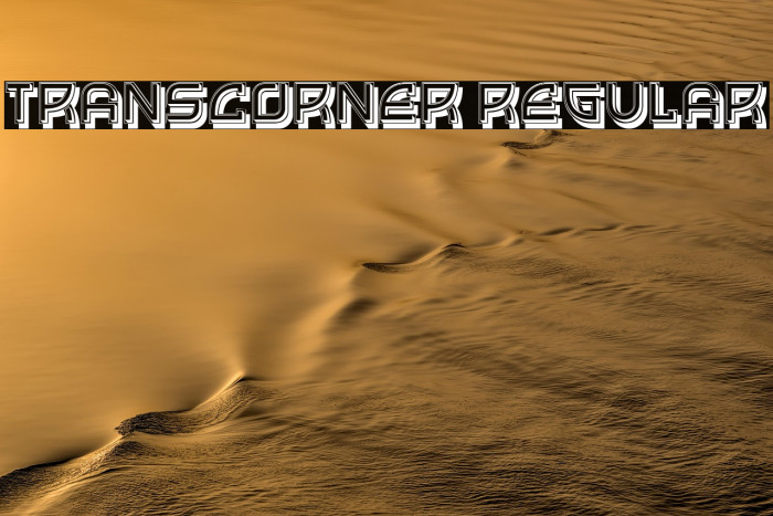 Transcorner Regular Example 3