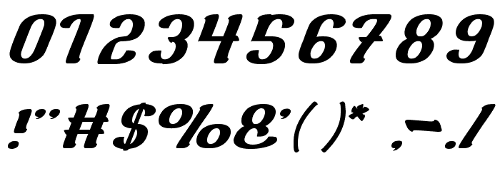 Transfer Honest Font OTHER CHARS