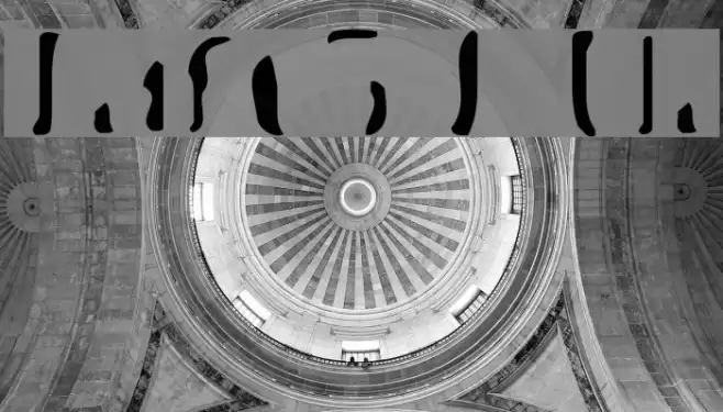 Transfer51 Ultra Font examples