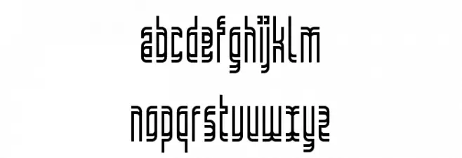 TransferWindow-Regular 字体 小写