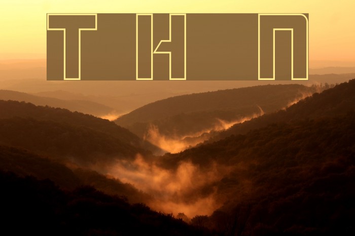 Transformers Hollow Normal Font examples
