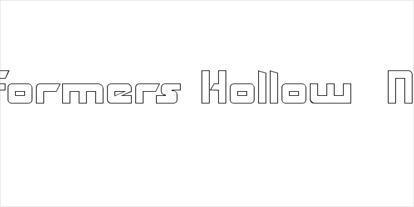 Transformers Hollow  Normal Logo