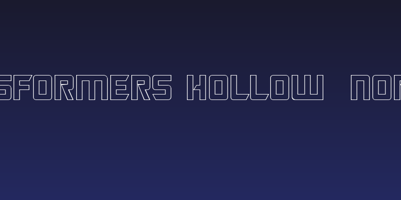 Transformers Hollow  Normal Social Header