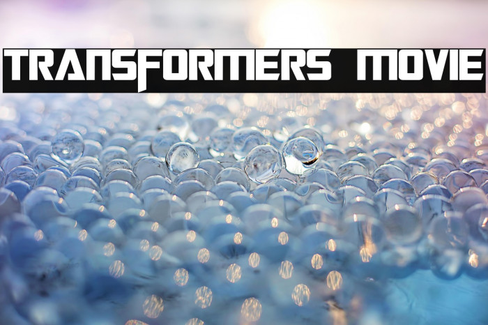 Transformers Movie Example 1