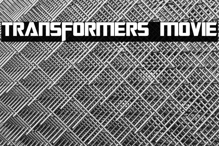 Transformers Movie Example 2