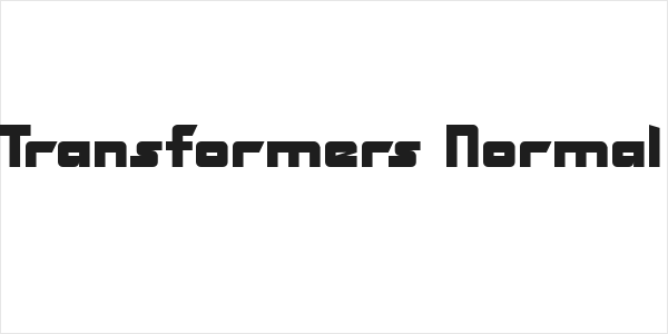 Transformers Normal Logo
