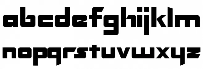 Transformers Solid  Normal Caratteri MINUSCOLO