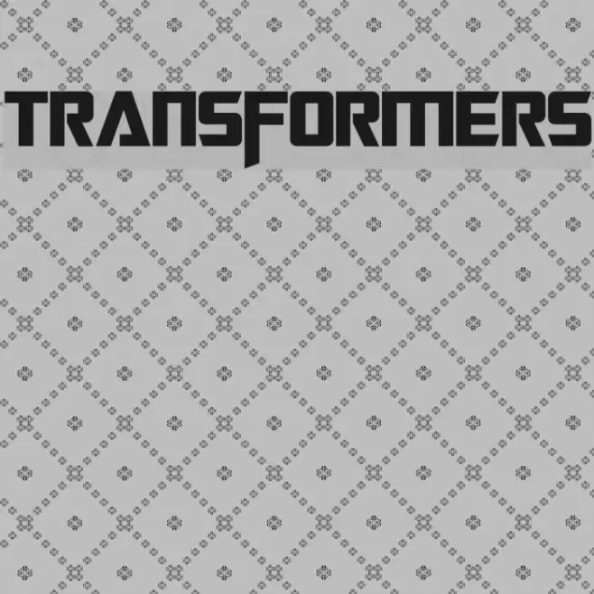 Transformers Font examples