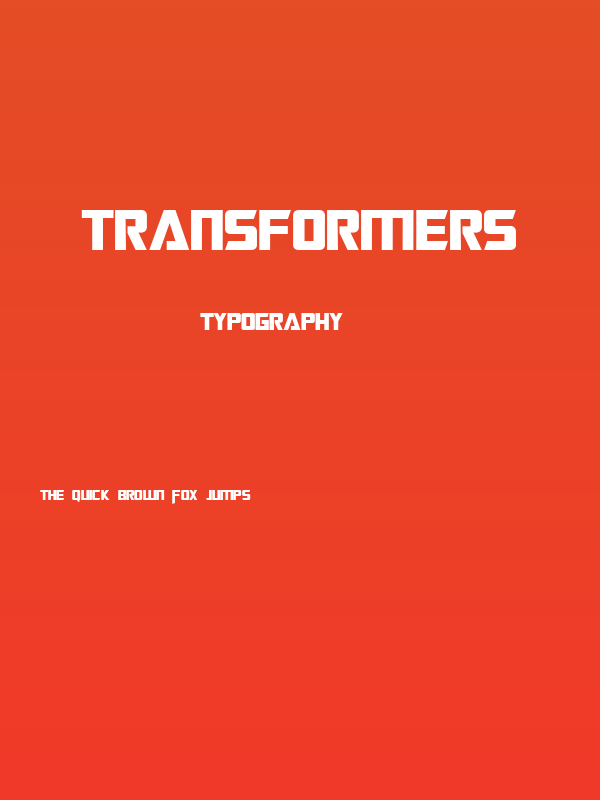 Transformers Poster