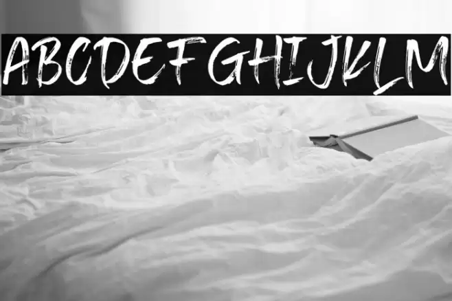 TransineBrush-Regular Font examples