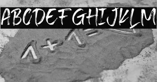 TransineBrush-Regular Font examples