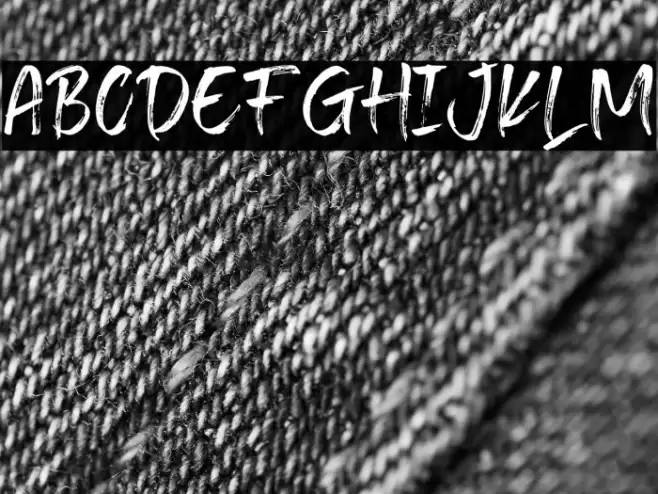 TransineBrush-Regular Font examples