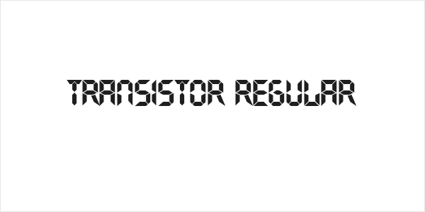 Transistor Regular Logo