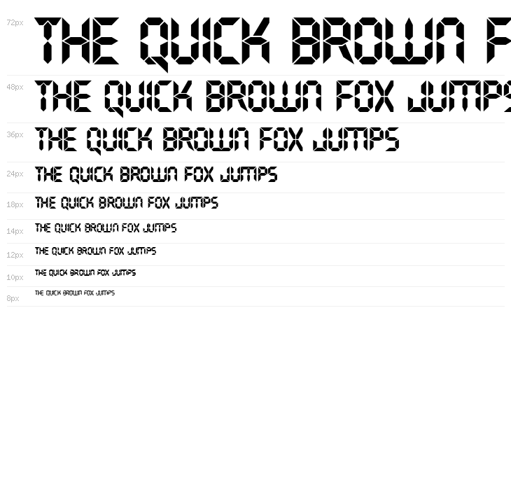 Transistor Regular Waterfall