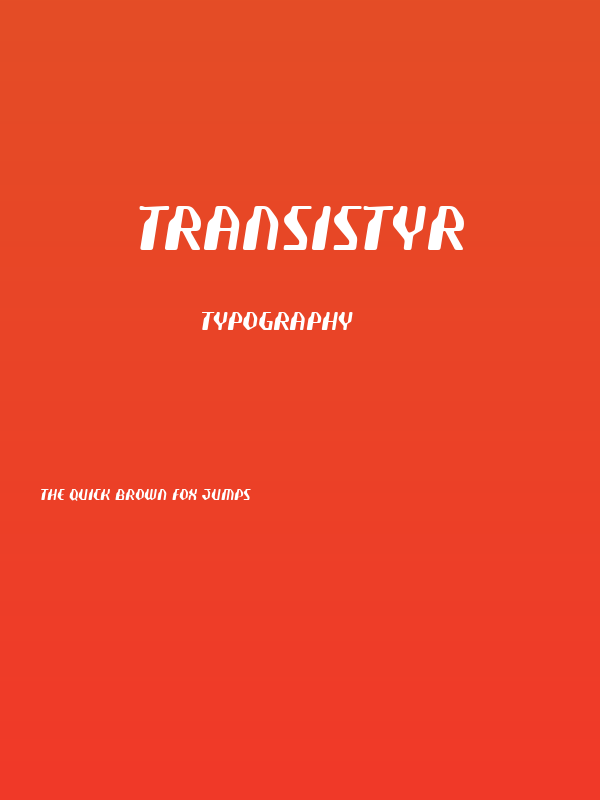 Transistyr Poster