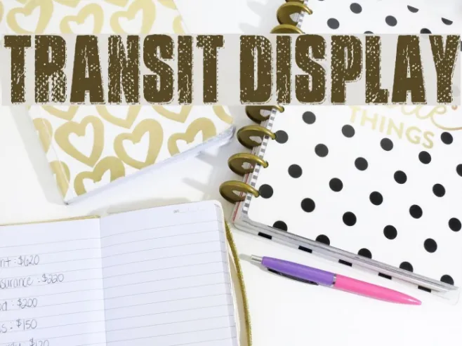 Transit Display Example 3