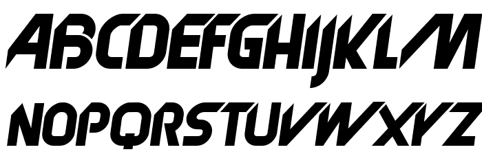 Translator Italic Font LOWERCASE