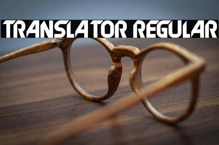 Translator Regular Example 1