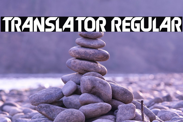 Translator Regular Example 3