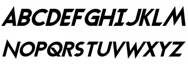 Transmetals Italic Шрифта ВЕРХНИЙ