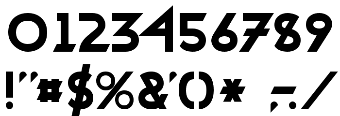 Transmetals Normal Font OTHER CHARS