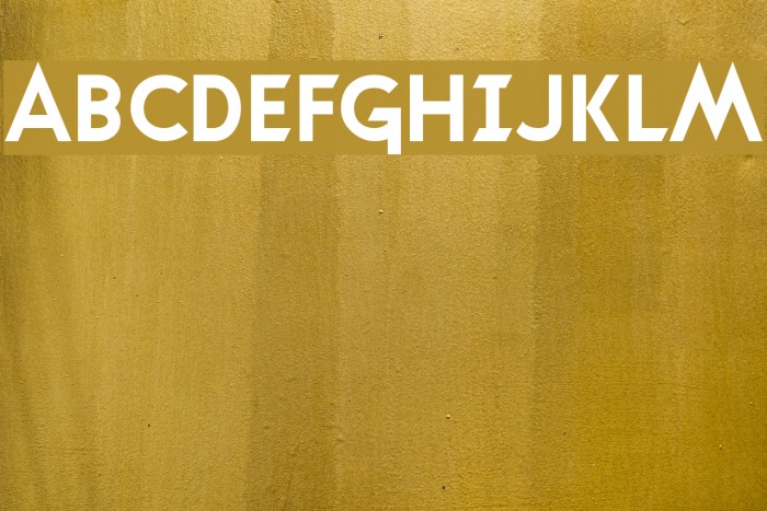 Transmetals Normal Font examples
