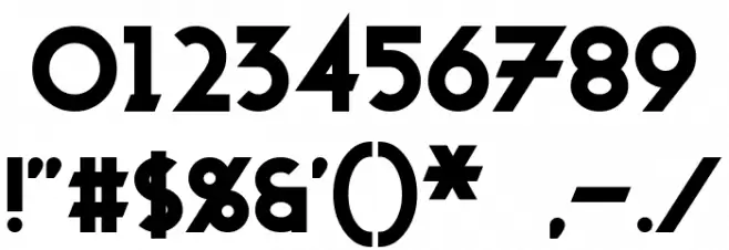 Transmetals Font OTHER CHARS