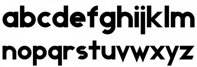 Transmetals خط أحرف صغيرة