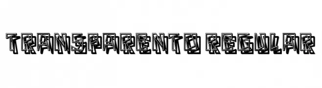 Transparento Regular  Fuentes Gratis Descargar
