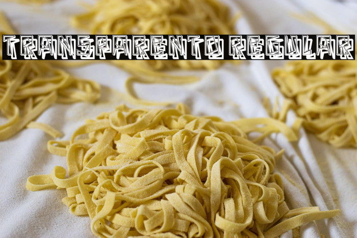 Transparento Regular Example 1