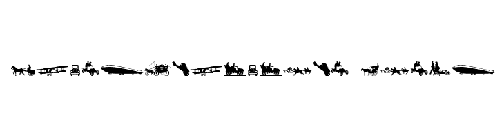 Transportation Dings  フリーフォントのダウンロード
