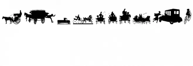 TransportationDings Font OTHER CHARS