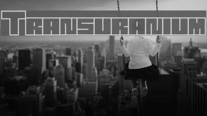 Transuranium 字体 examples