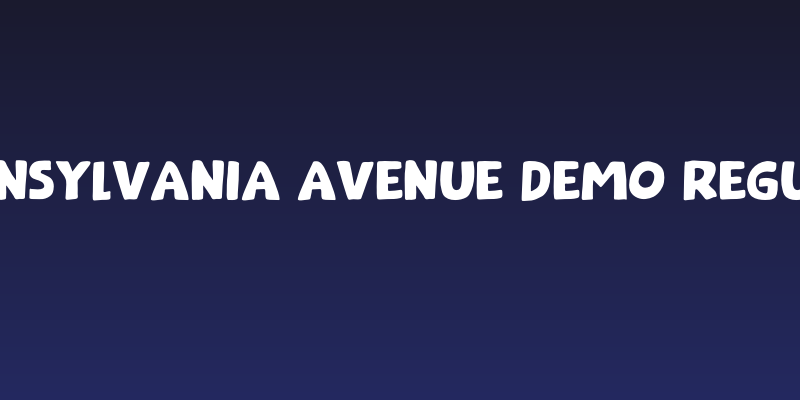 Transylvania Avenue DEMO Regular Social Header