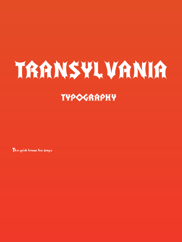 Transylvania Poster