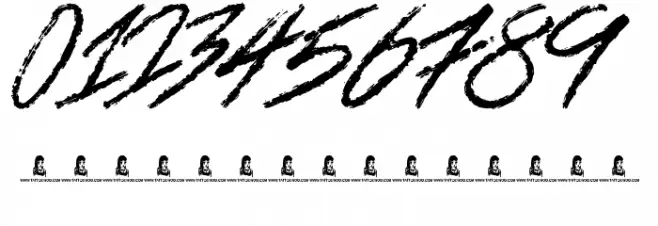 Trap Beats Font OTHER CHARS