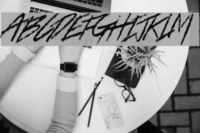 Trap Beats Caratteri examples