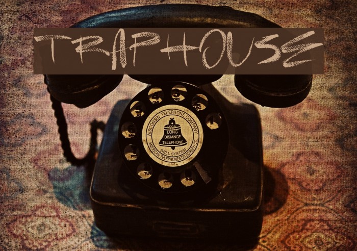 TrapHouse Font examples