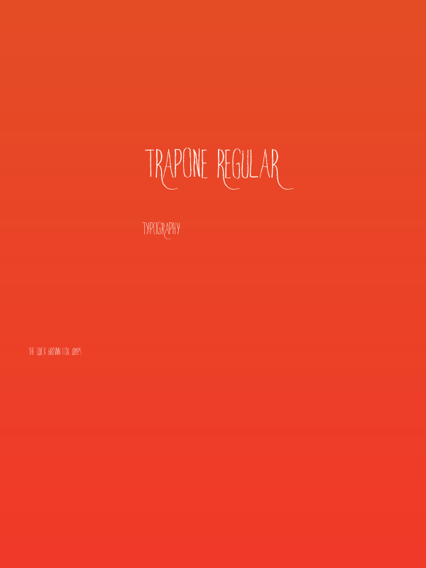 TrapOne-Regular Poster