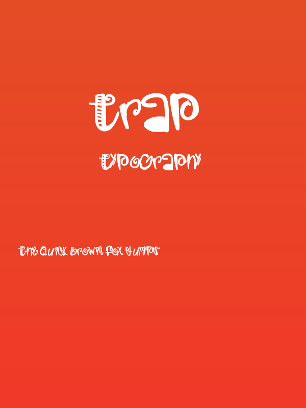 Trap Poster