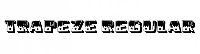 Trapeze Regular  Descarca Fonturi Gratis