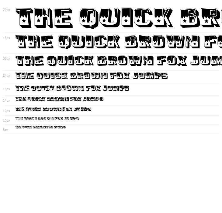 Trapeze Regular Waterfall