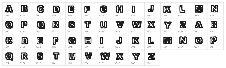 Trapped Heavy Character Map