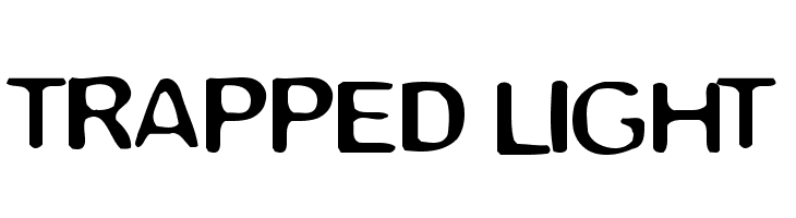 Trapped Light Font