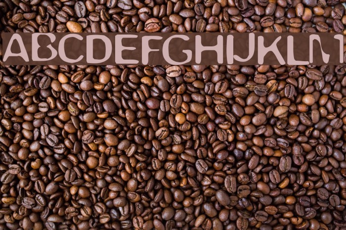 Trapped Light Font examples
