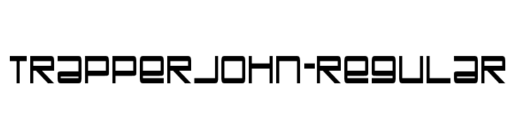 TrapperJohn-Regular  Frei Schriftart Herunterladen